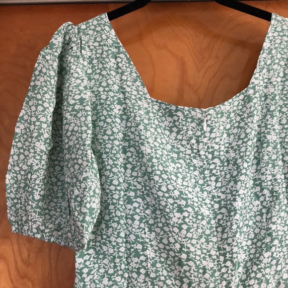 Faithfull the Brand Agathe Mini Dress Ditsy M - Picture 7 of 7